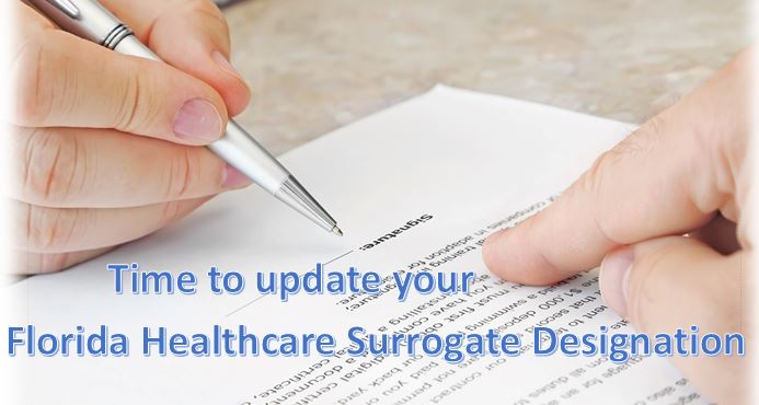 Florida Healthcare Surrogate Designation