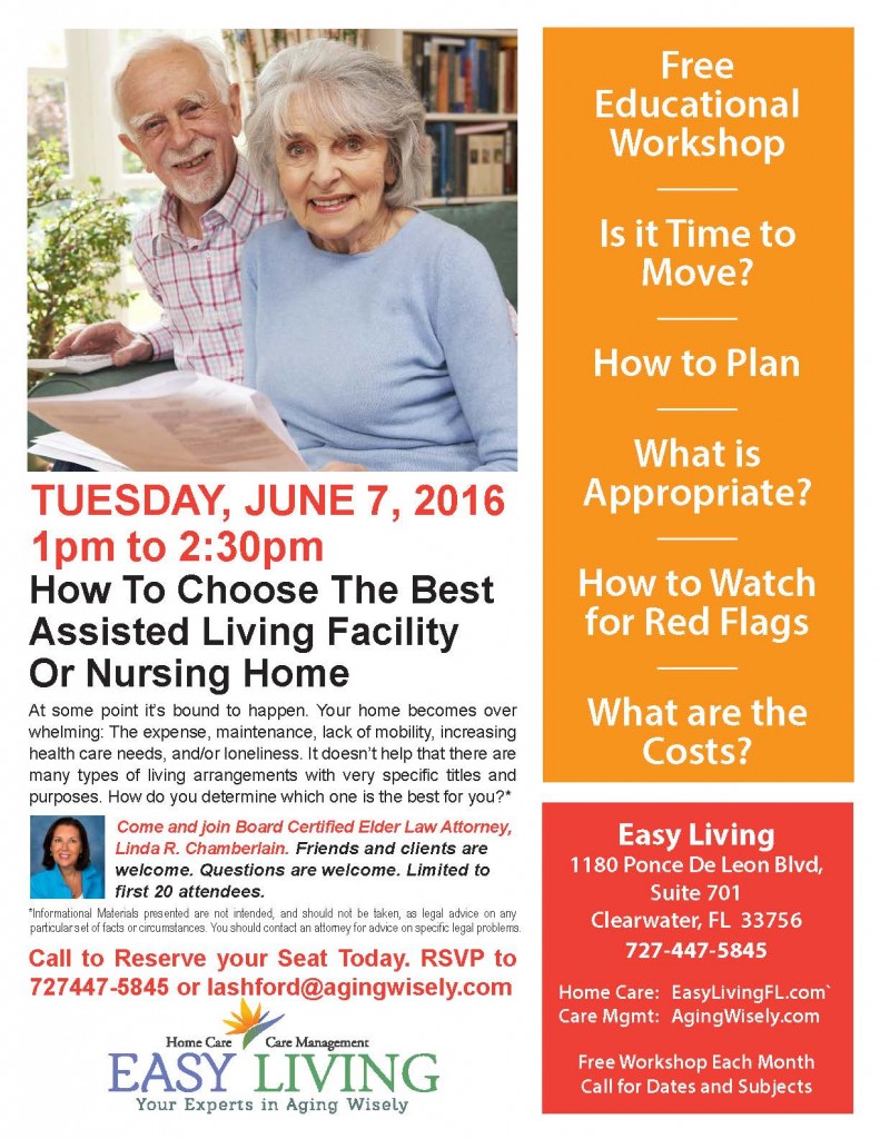 assisted living facility choice