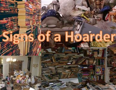 hoarder signs